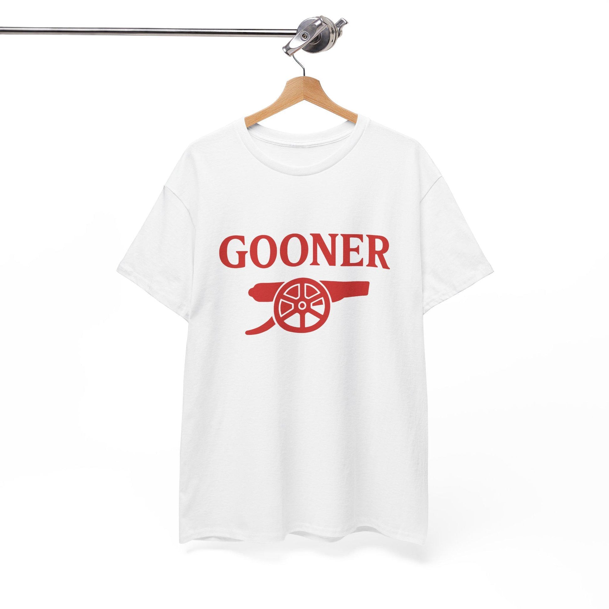 Arsenal FC Gooner Unisex Football Fans Shirt Gunners Soccer Supporter T-Shirt, Perfect Gift for Him Her Dad, Boyfriend Women North London