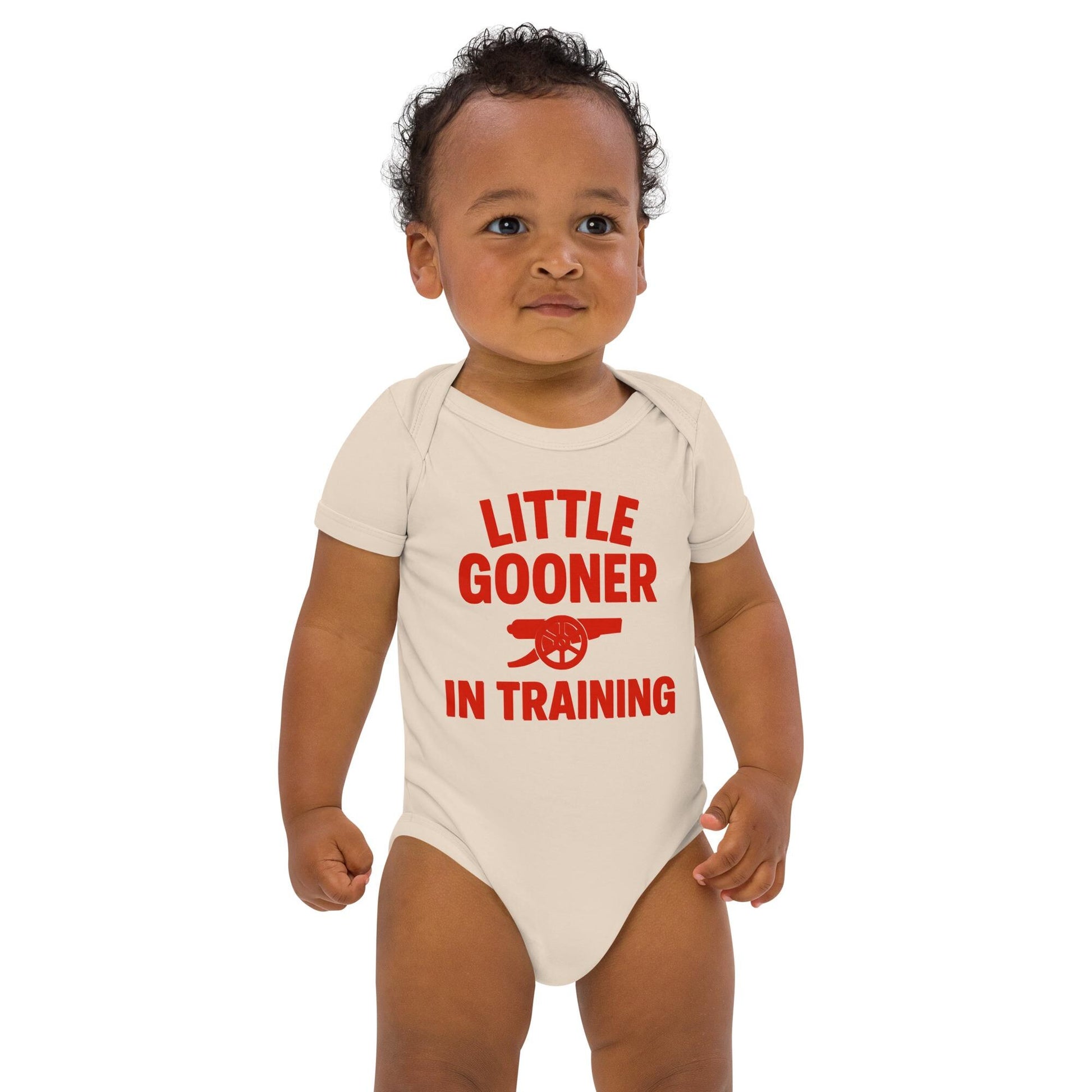 Arsenal Little Gooner 100% Organic Cotton Babygrow bodysuit